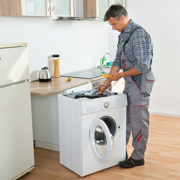 can you walk me through the steps of troubleshooting my washer issue in Saugerties